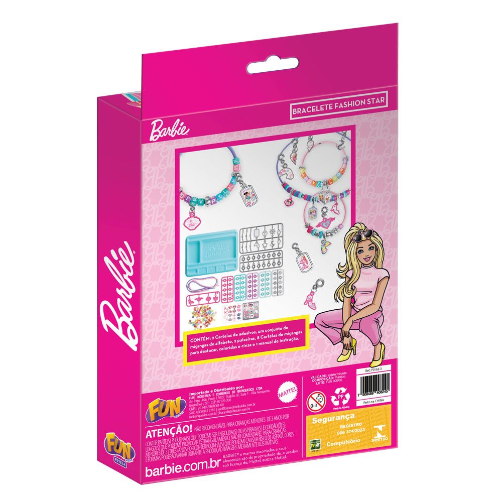 Barbie Bracelete Fashion Star - Fun Divirta-se - Imagem 4