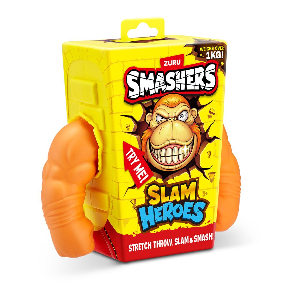 Smashers Boneco Elástico Laranja Fun Divirta-se - Imagem 6