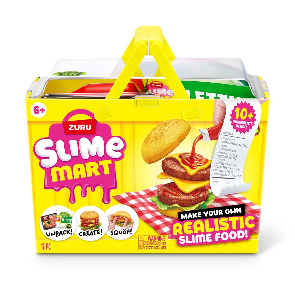 Slime Mart Médio Hamburguer - Fun Divirta-se - Imagem 2