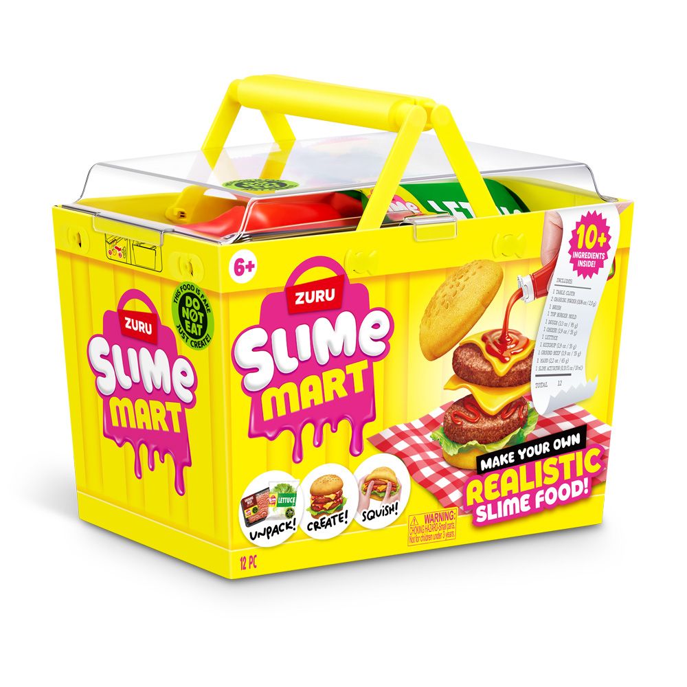 Slime Mart Médio Hamburguer - Fun Divirta-se - Imagem 4
