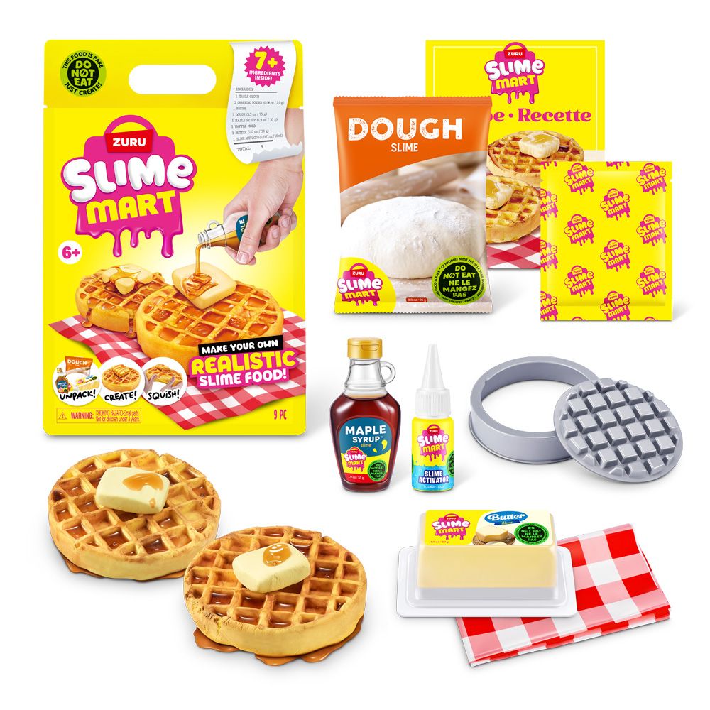 Slime Mart Pequeno Waffle - Fun Divirta-se