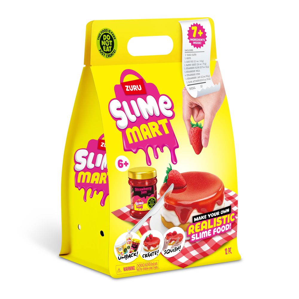 Slime Mart Bolo de Morango - Fun Divirta-se - Imagem 4