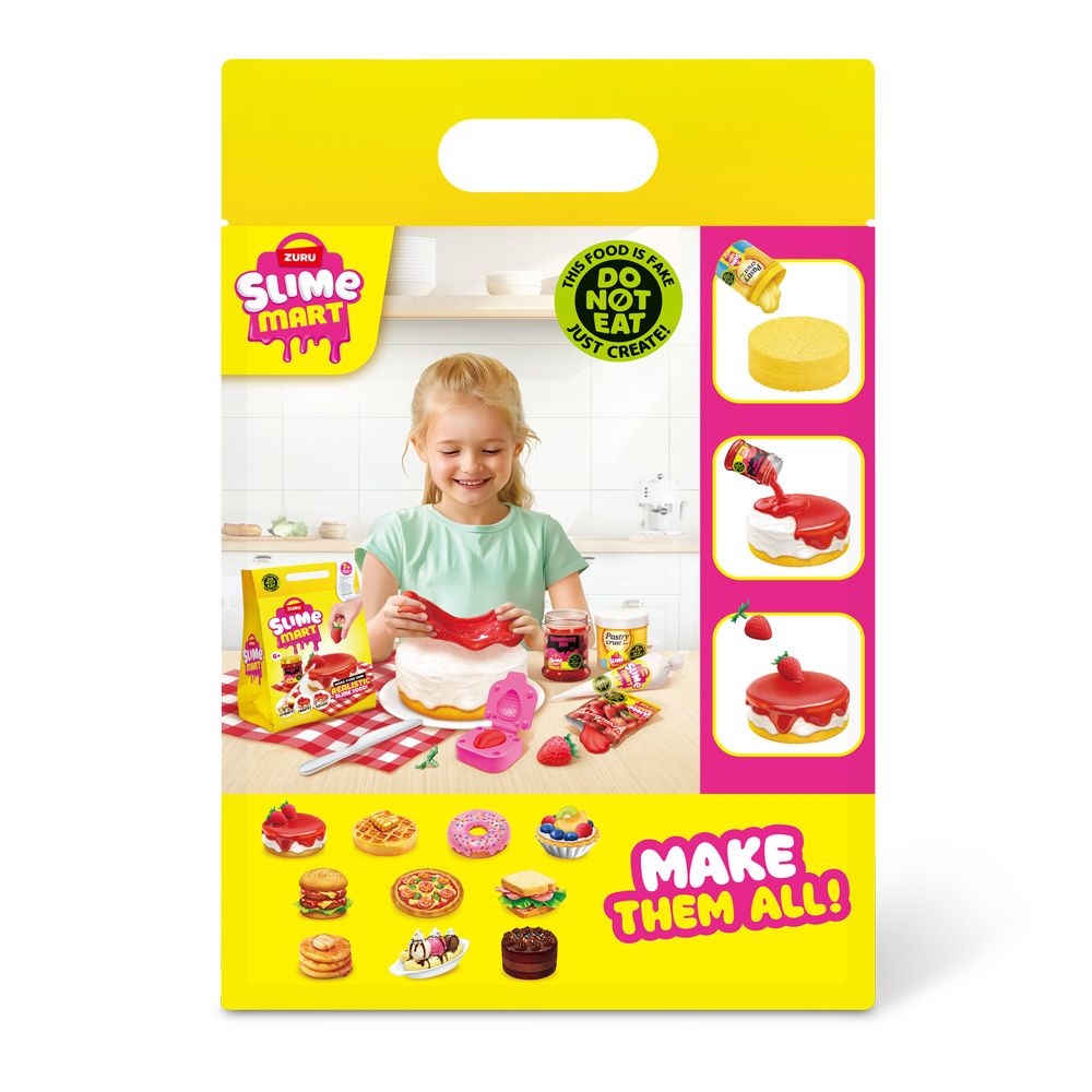 Slime Mart Bolo de Morango - Fun Divirta-se - Imagem 5