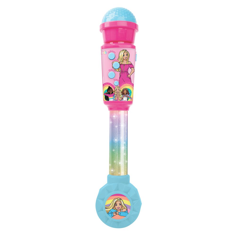 Microfone Infantil Barbie Rainbow - Fun Divirta-se