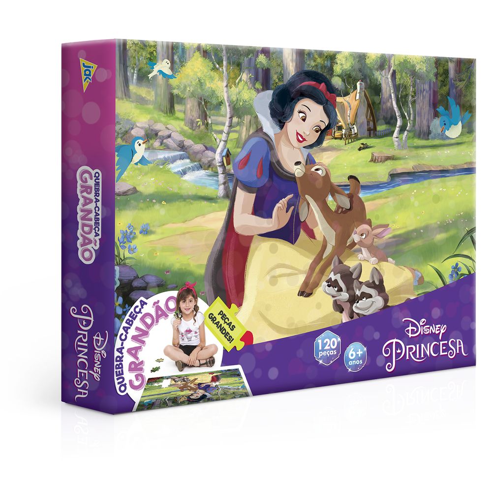 Quebra-Cabeça Princesas Branca de Neve - Toyster