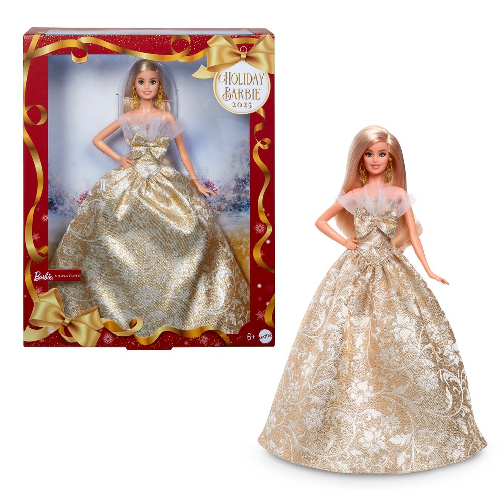 Barbie Coleção Holiday Cabelo Loiro - Mattel - Imagem 7