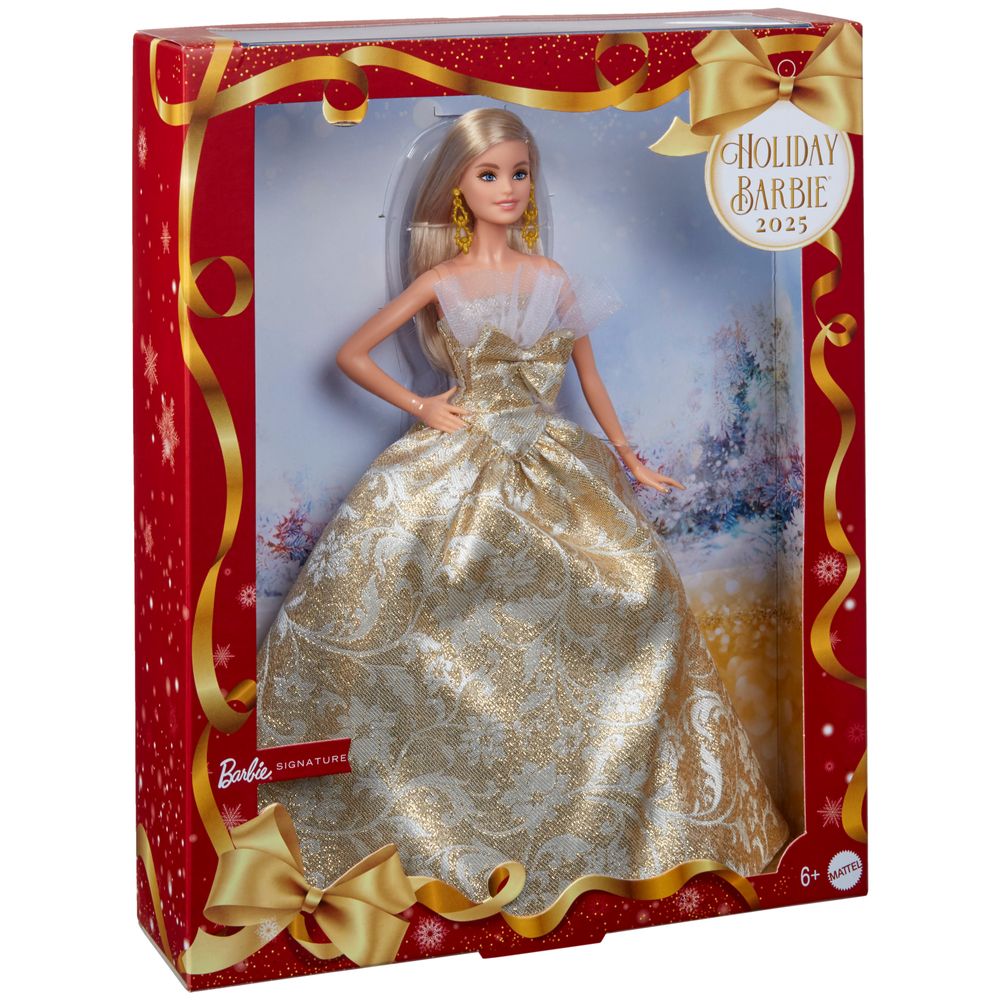 Barbie Coleção Holiday Cabelo Loiro - Mattel - Imagem 8