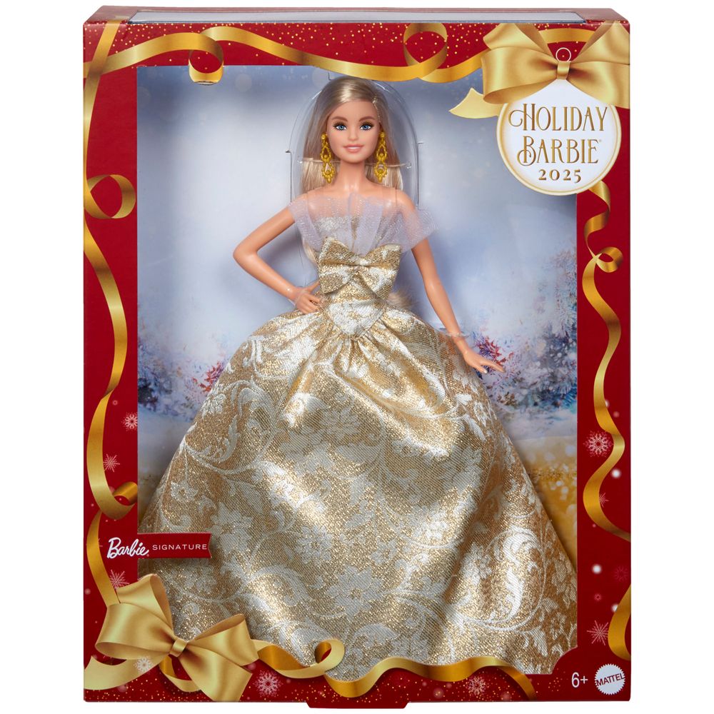 Barbie Coleção Holiday Cabelo Loiro - Mattel - Imagem 9