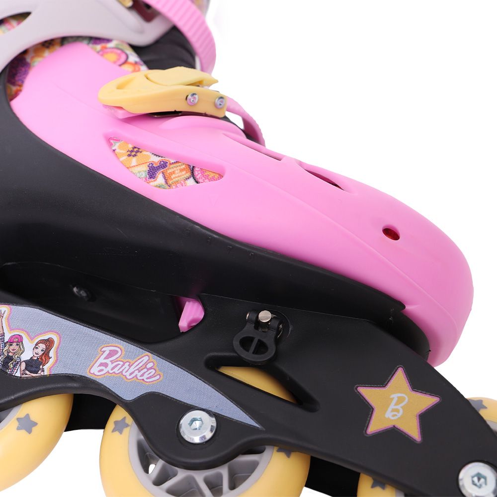 Patins In-line Barbie Ajustável (37-40) Sem embalagem - Fun Divirta-se - Imagem 4