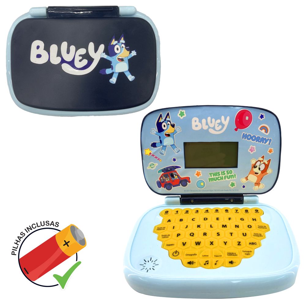 Laptop Educativo Bilíngue Bluey - Candide - Imagem 3