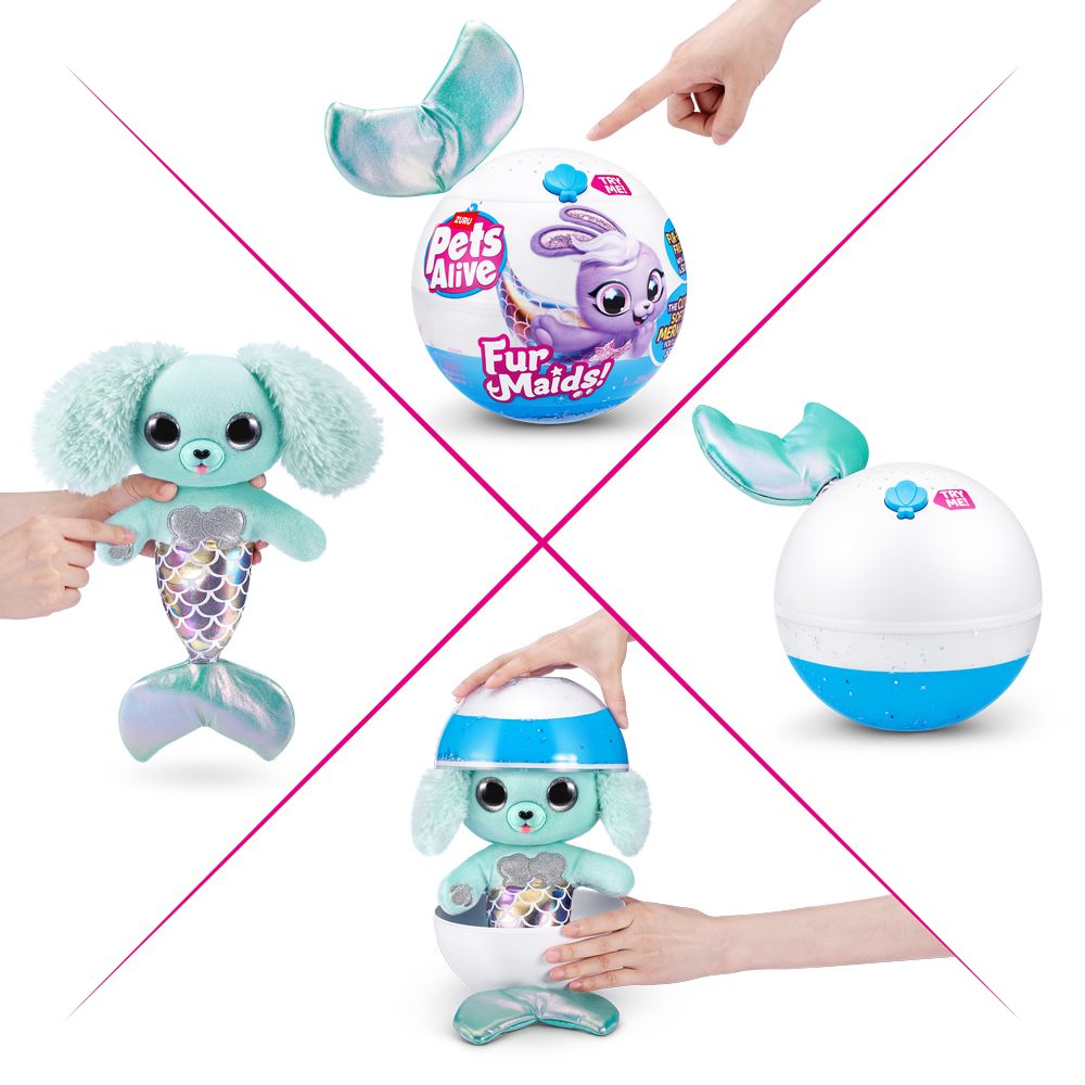 Pelúcia Pets Alive Furmaids Cachorro - Candide - Imagem 4