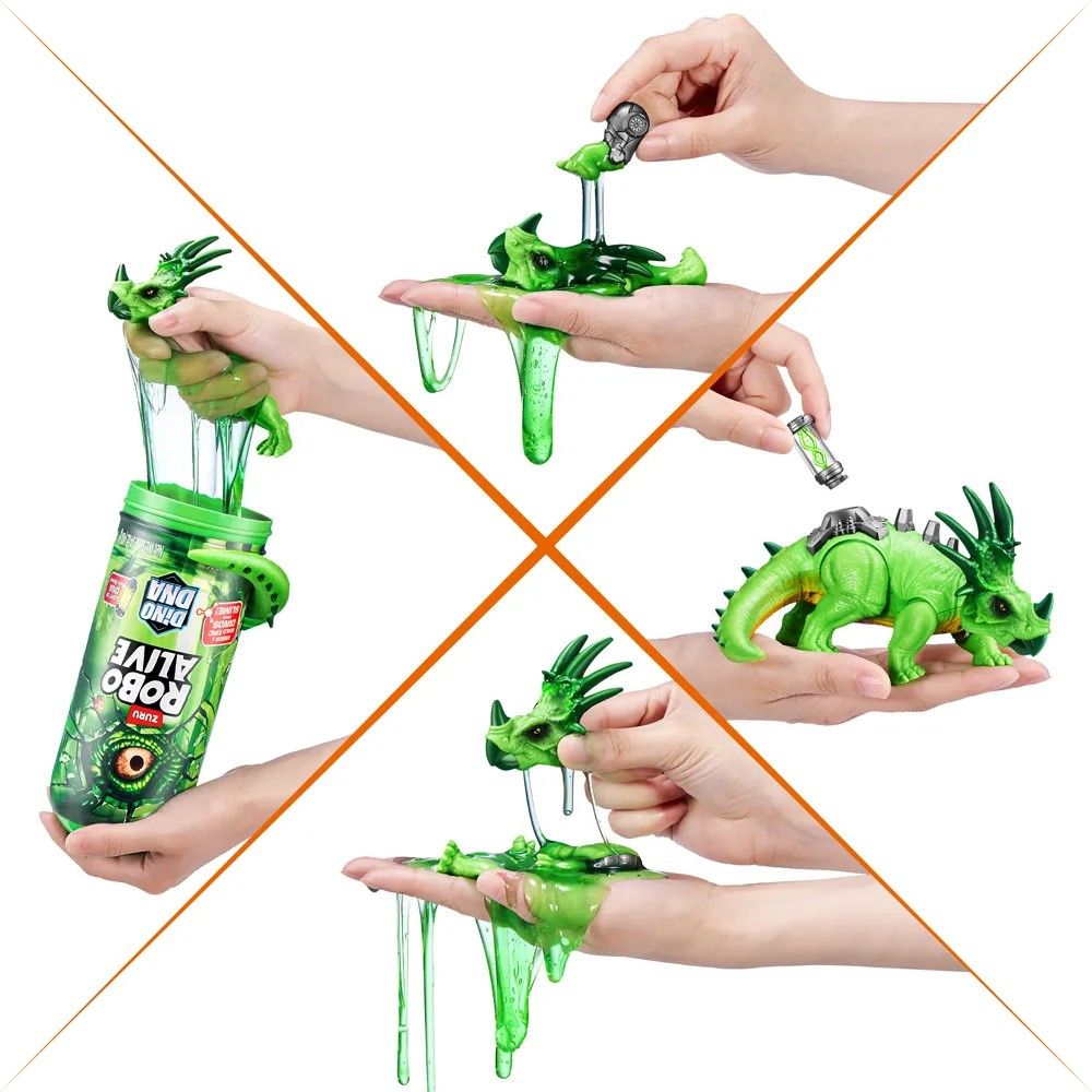 Robô Alive Dino DNA Verde - Candide - Imagem 3