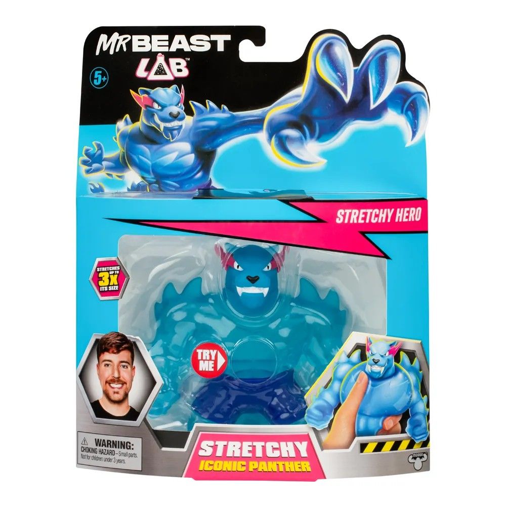 Boneco Goo Jit Zu MrBeast Lab Pantera Icônica - Candide - Imagem 4
