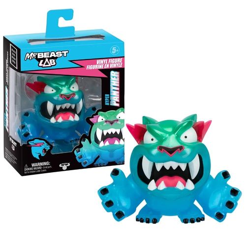 Boneco MrBeast Lab Pantera Hyper - Candide