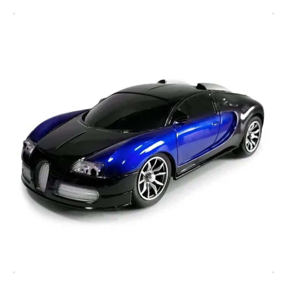 Carro Controle Remoto Azul Metálico - Brinkzania
