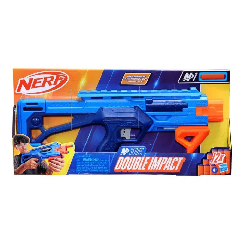 Lança Dardos Nerf N Series Double Impact - Hasbro - Imagem 2