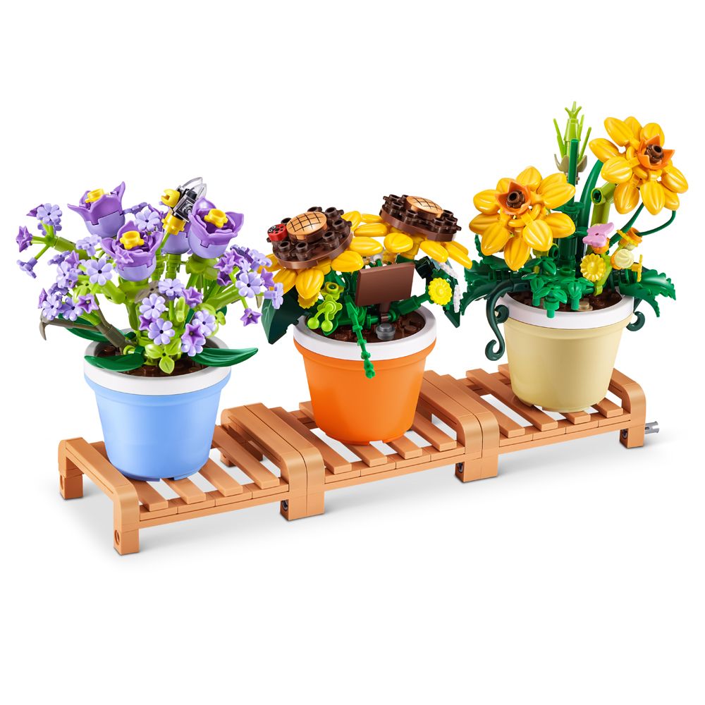 Blocos de Montar Max Premium Monte Seu Jardim - Candide - Imagem 15