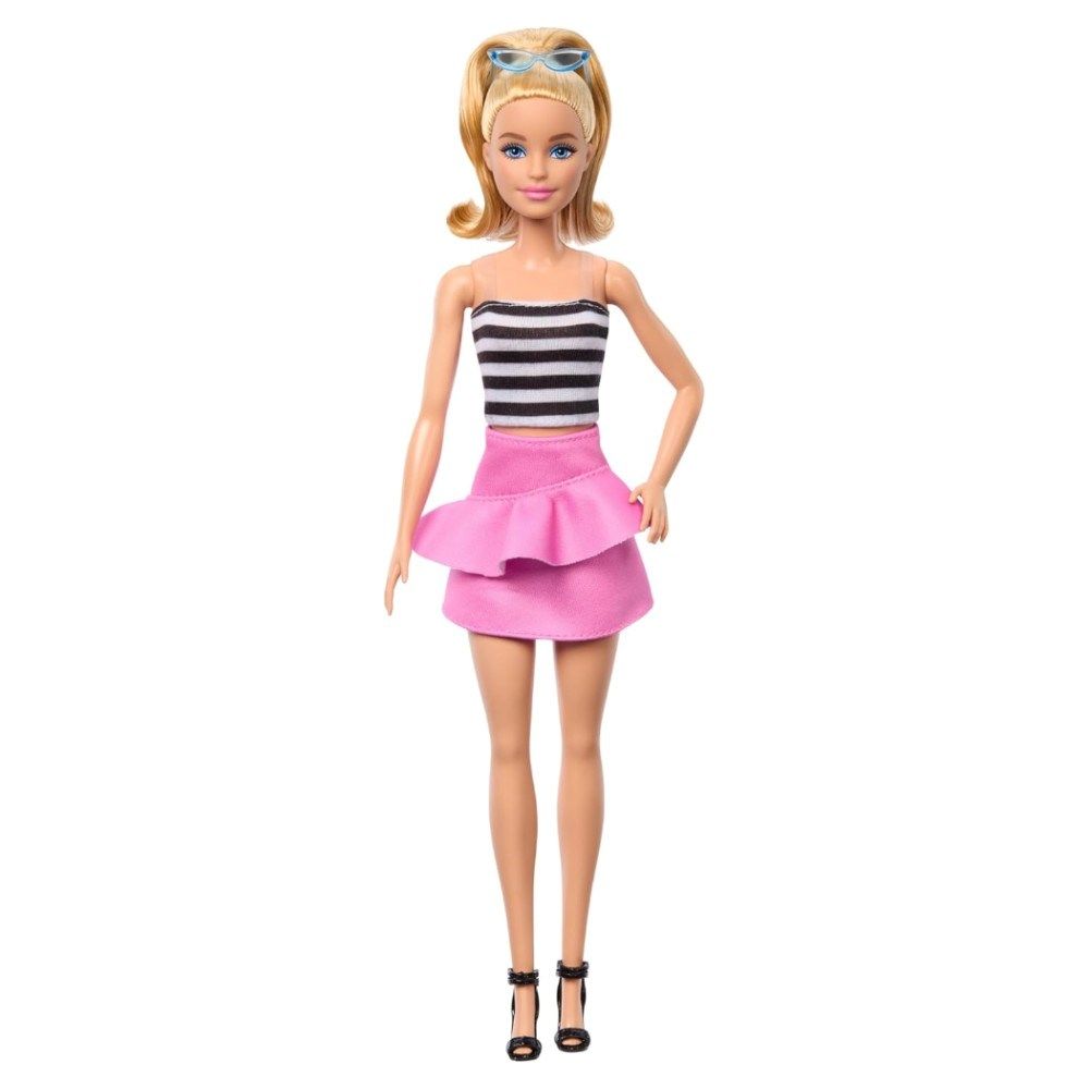 Barbie 65 Anos com Blusa Listrada e Saia - Mattel - Imagem 2
