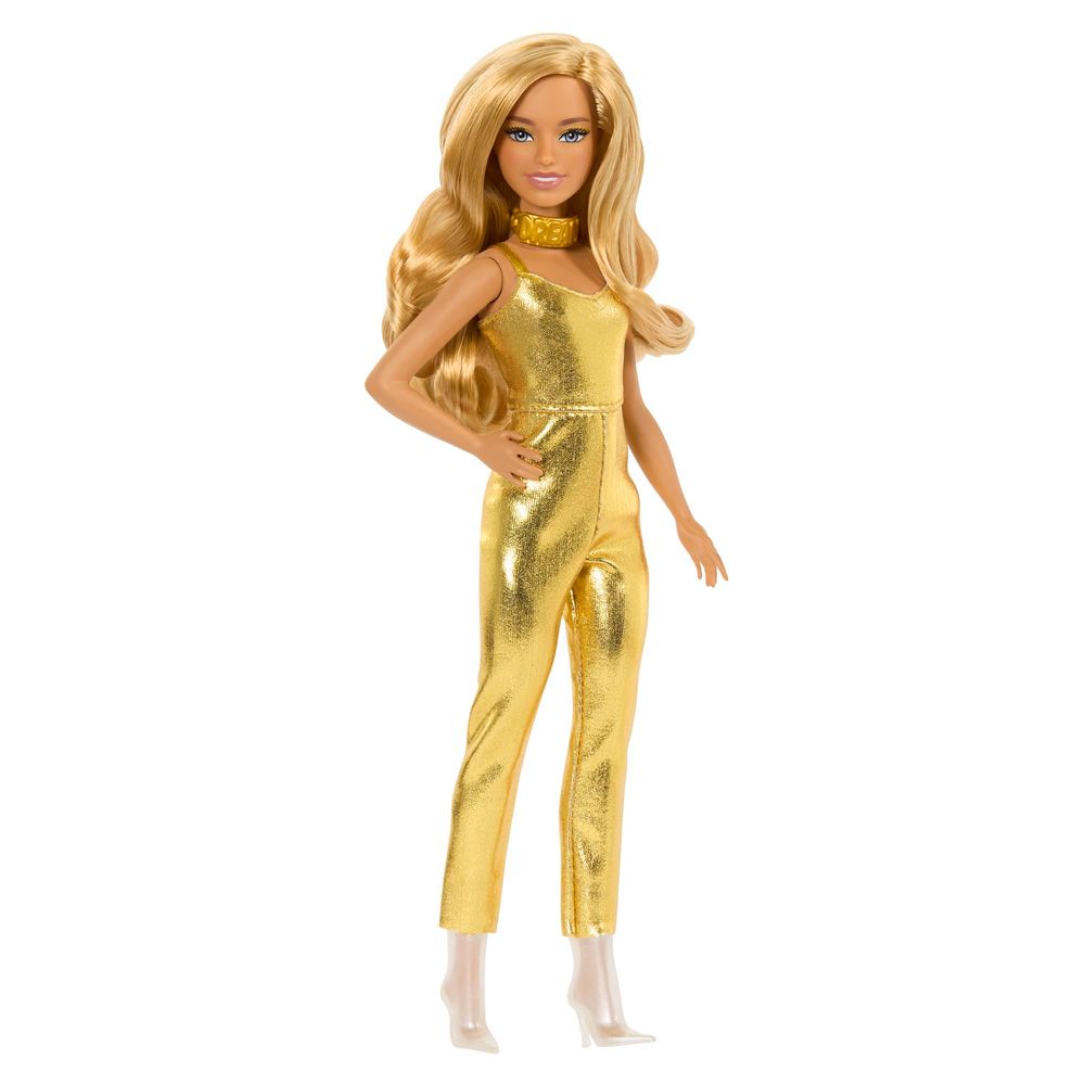 Barbie 65 Anos Macacão Dourado - Mattel