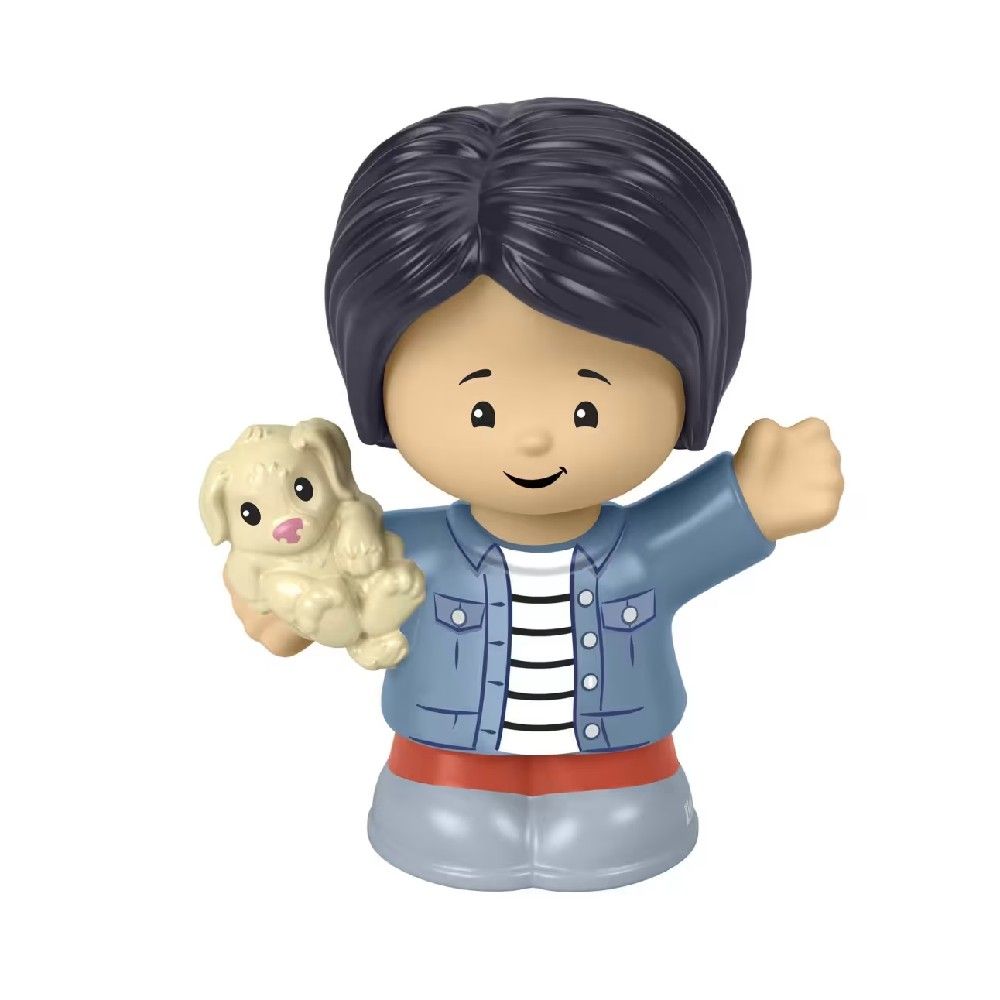 Little People Mini Figura Mamãe com Pet - Mattel