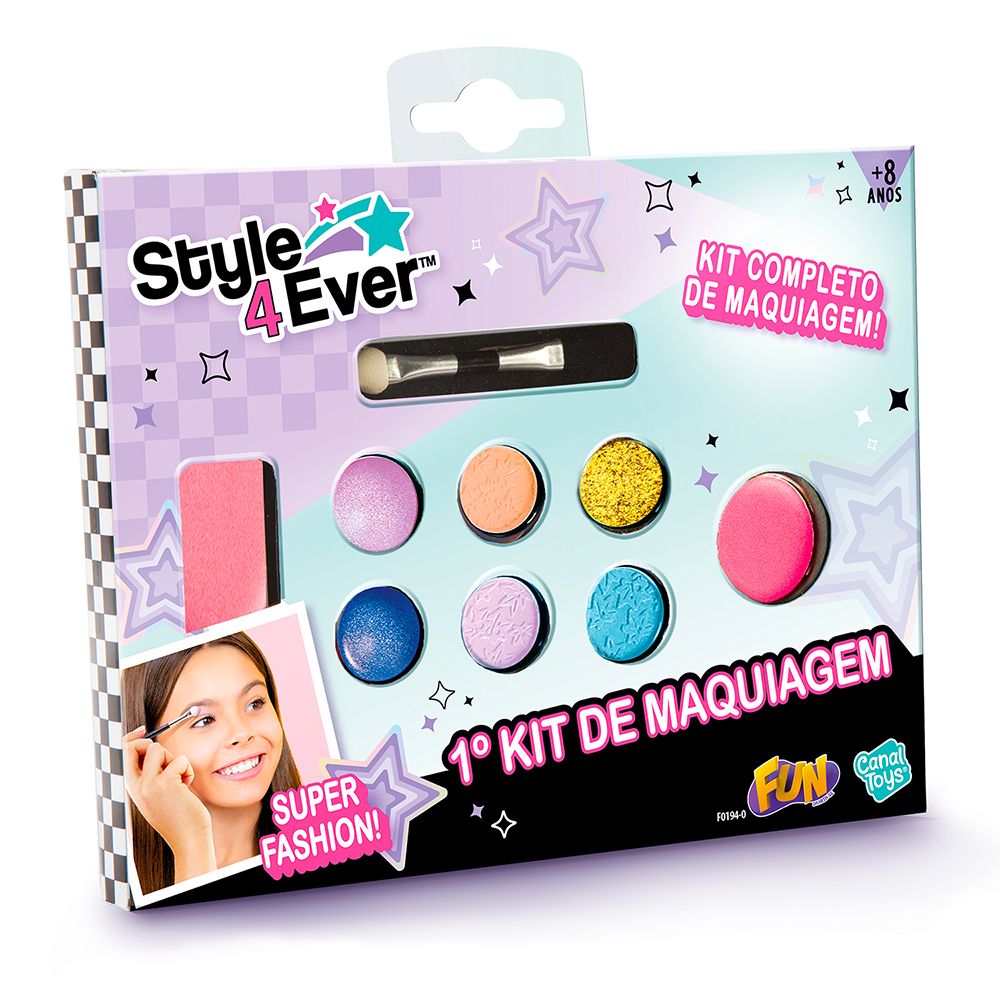Fun Primeiro Kit de Maquiagem - Fun Divirta-se - Imagem 3