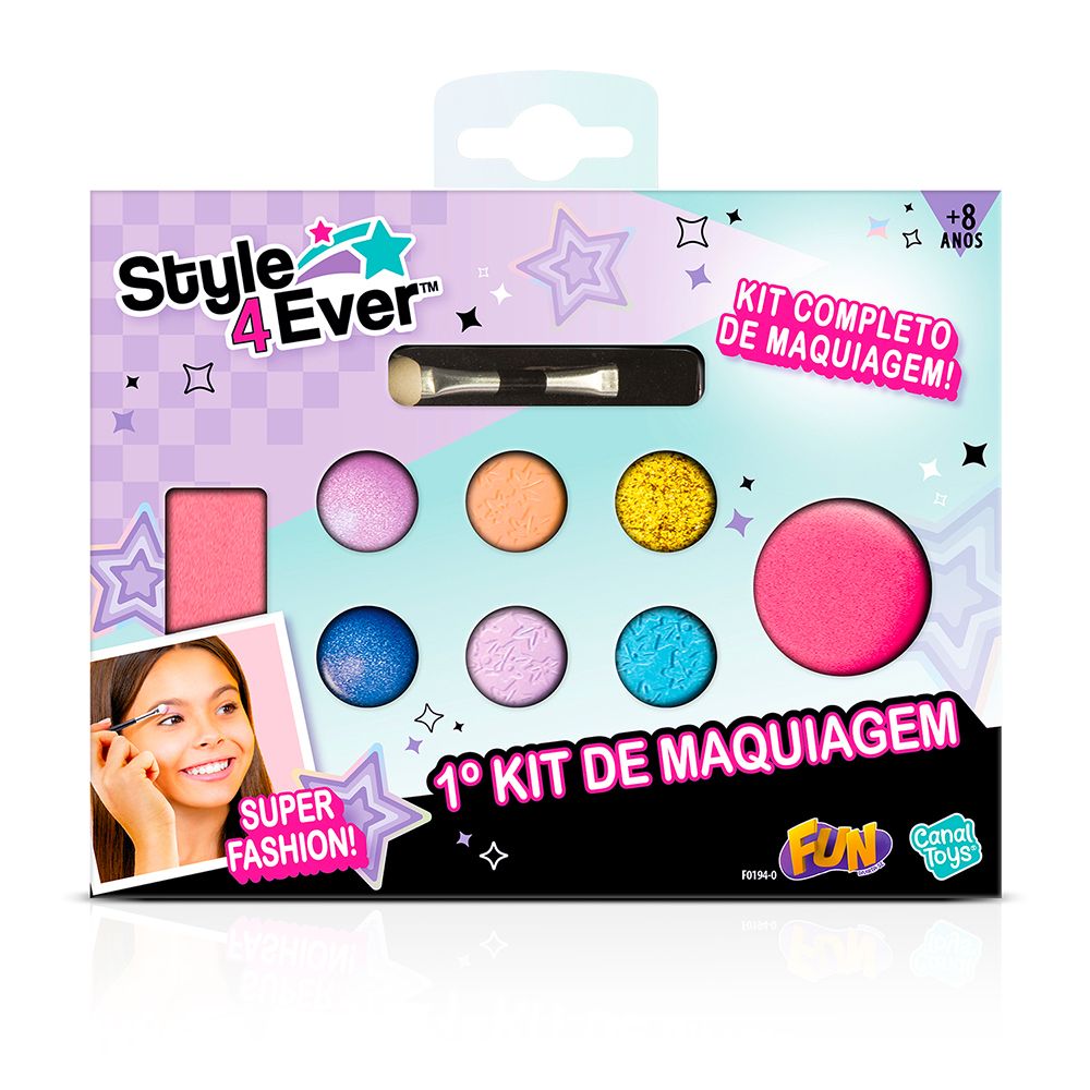 Fun Primeiro Kit de Maquiagem - Fun Divirta-se - Imagem 4