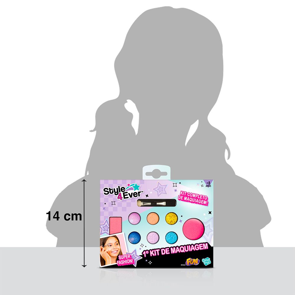 Fun Primeiro Kit de Maquiagem - Fun Divirta-se - Imagem 6