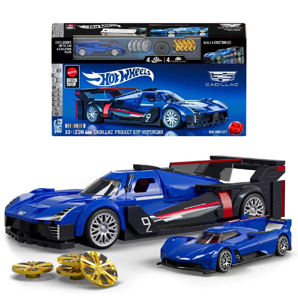 Hot Wheels Brick Shop Speed Cadillac Project GTP - Mattel