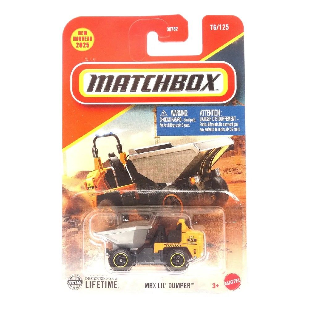 Matchbox Carro Básico MBX LIL Dumper - Mattel