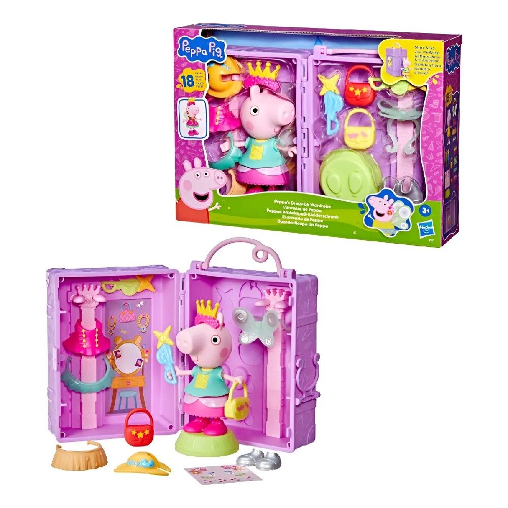 Playset Peppa Pig Guarda-Roupa - Hasbro
