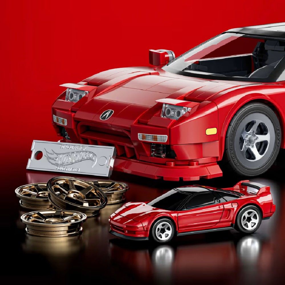 Hot Wheels Brick Shop Elite 90 Acura NSX - Mattel - Imagem 5