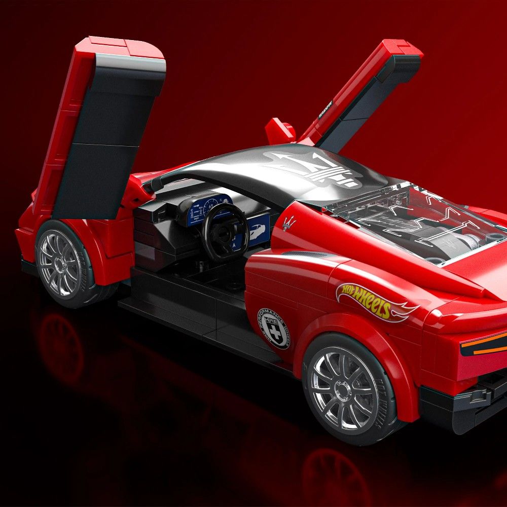 Hot Wheels Brick Shop Maserati MC20 - Mattel - Imagem 3