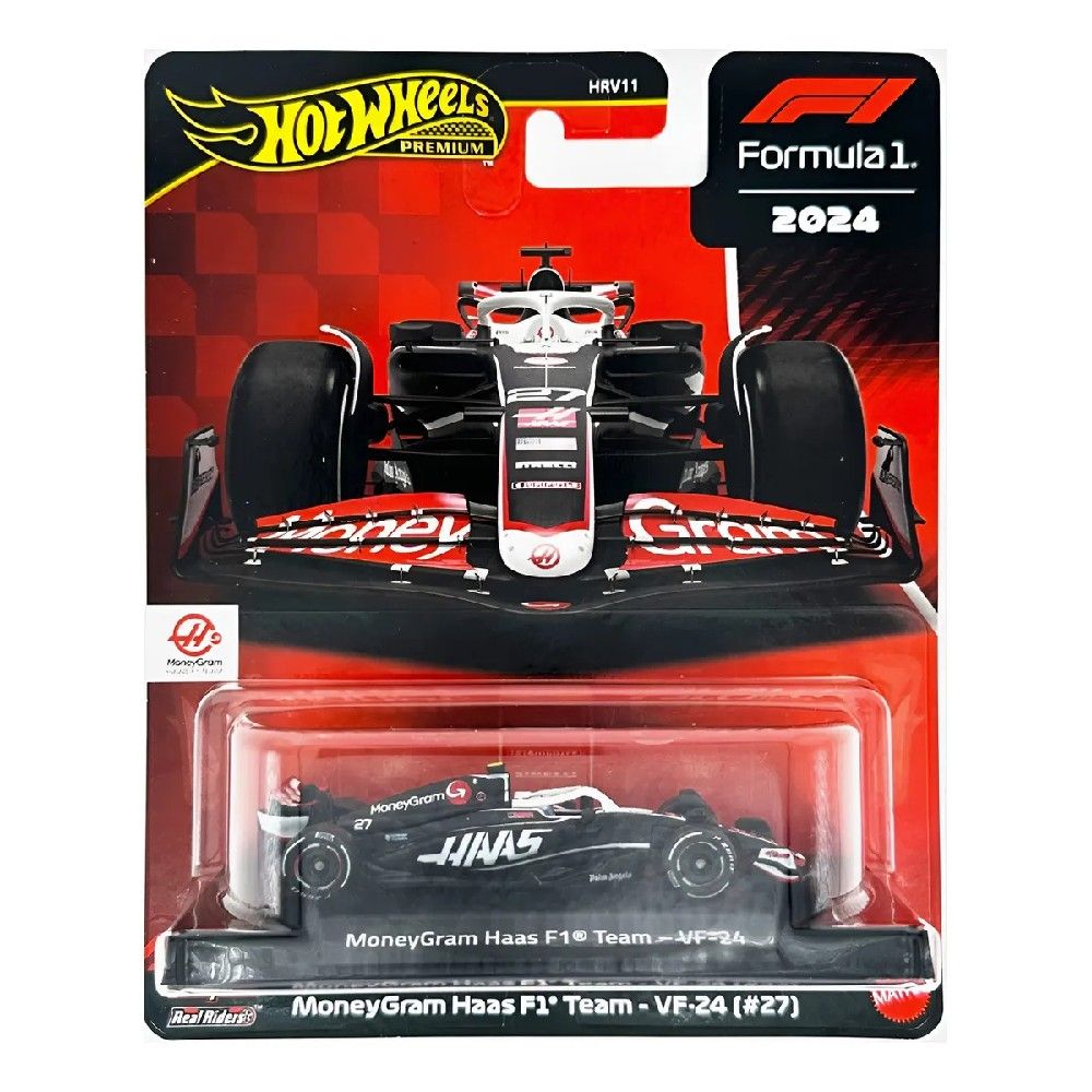 Hot Wheels Fórmula 1 MoneyGram Hass Team VF-24 (#27) - Mattel