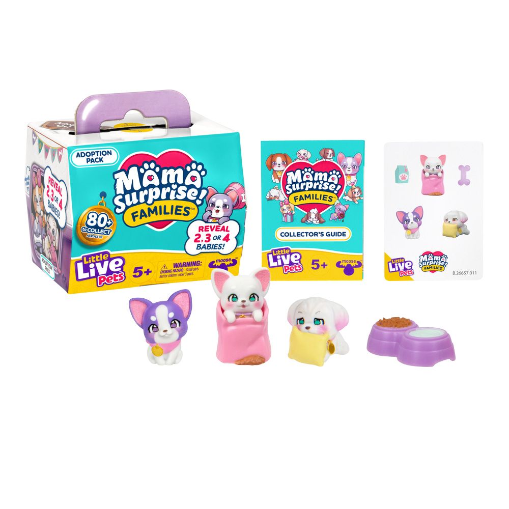 Little Live Pets Mama Families Adoção - Fun Divirta-se - Imagem 4