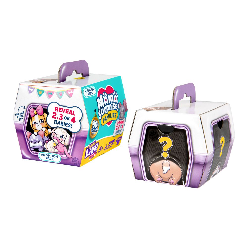 Little Live Pets Mama Families Adoção - Fun Divirta-se - Imagem 6