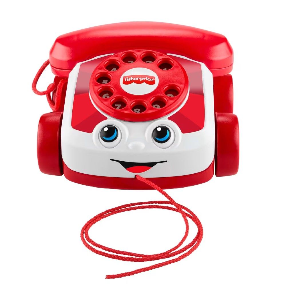Fisher-Price Telefone Falante Vermelho 80 Anos - Mattel