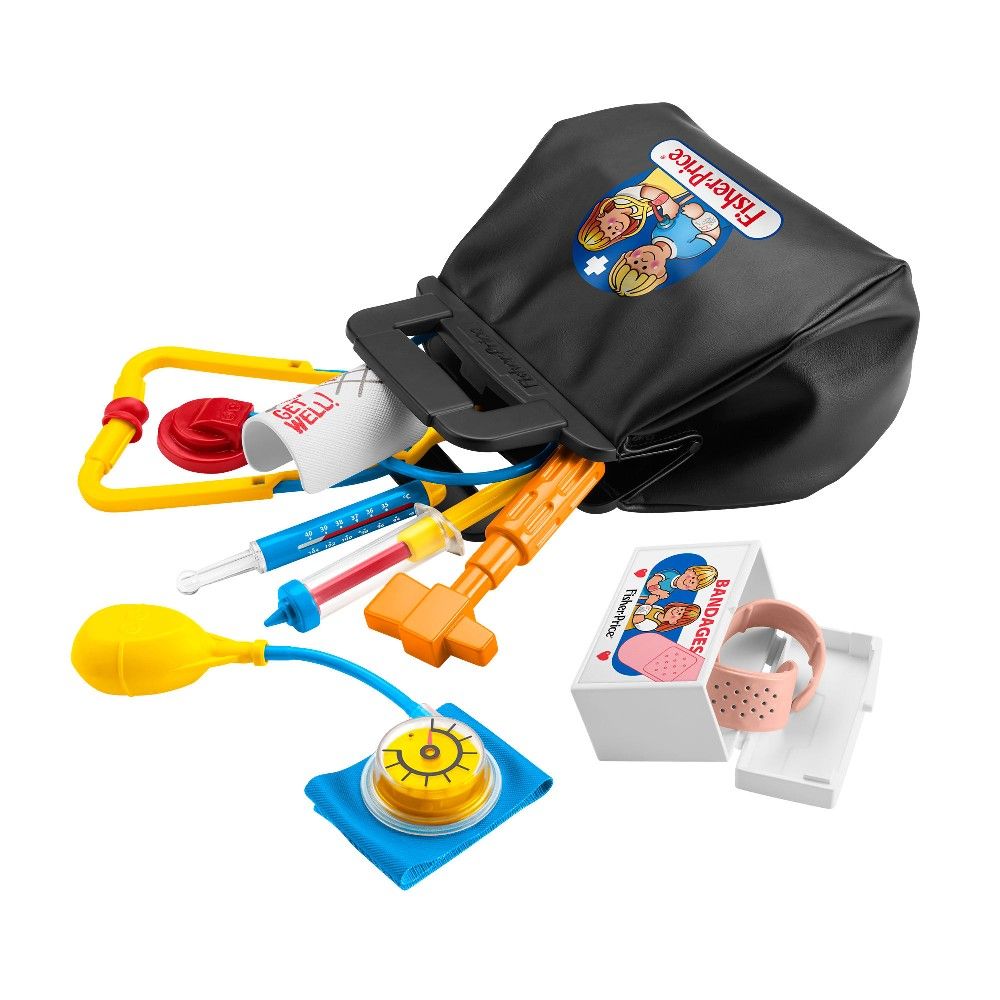 Fisher-Price Meu Primeiro Kit Médico 80 Anos - Mattel - Imagem 3