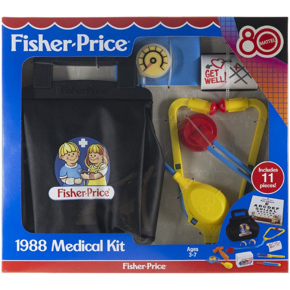 Fisher-Price Meu Primeiro Kit Médico 80 Anos - Mattel - Imagem 4