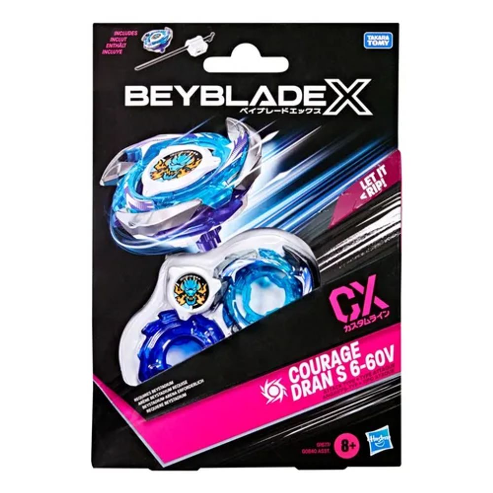 Pião Beyblade BBX Pack Azul - Hasbro