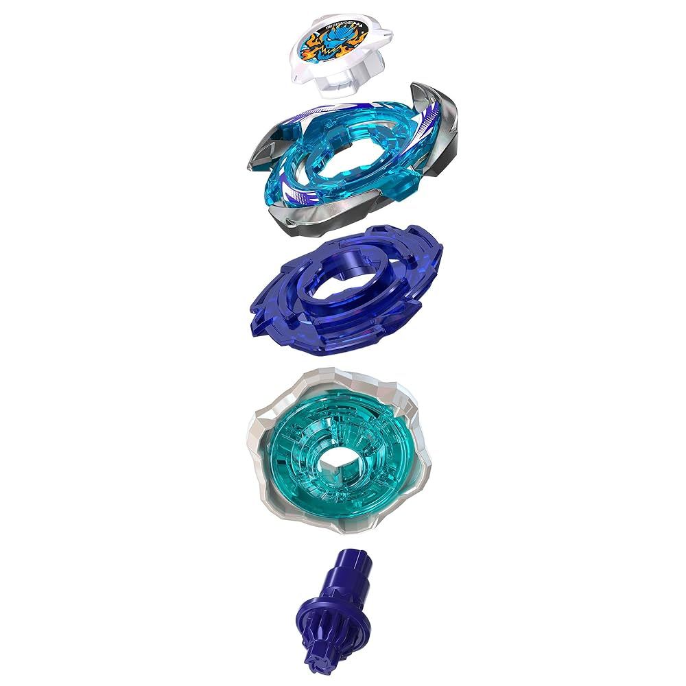 Pião Beyblade BBX Pack Azul - Hasbro - Imagem 3