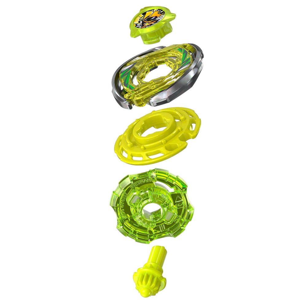 Pião Beyblade BBX Pack Amarelo - Hasbro - Imagem 3