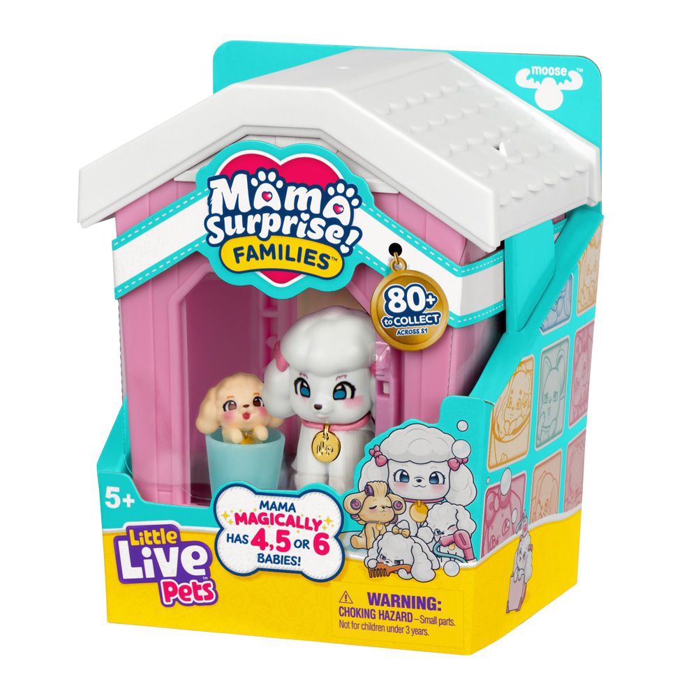 Little Live Pets Families Casinha Poodle - Fun Divirta-se - Imagem 4