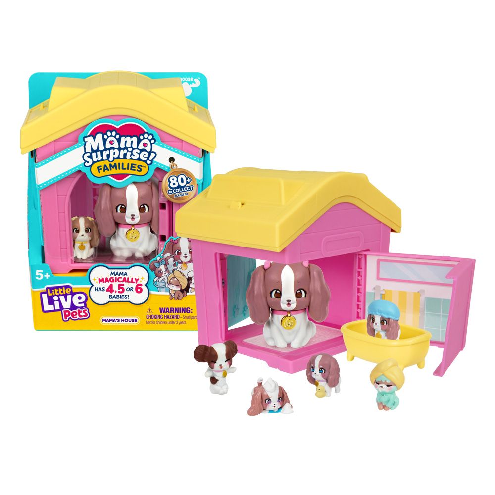 Little Live Pets Families Casinha Cocker - Fun Divirta-se