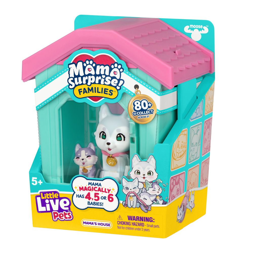 Little Live Pets Families Casinha Husky - Fun Divirta-se - Imagem 4