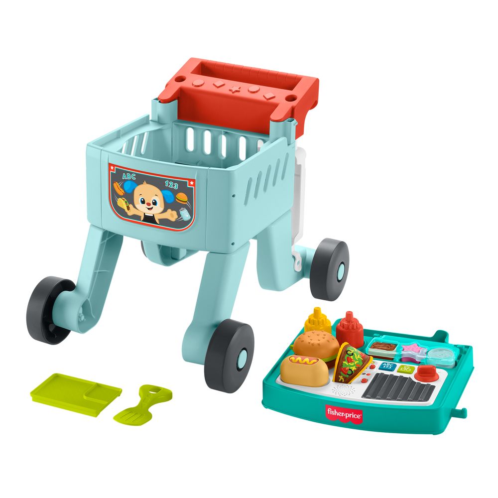 Fisher-Price Andador Carro de Snacks 4 em 1 - Mattel - Imagem 3