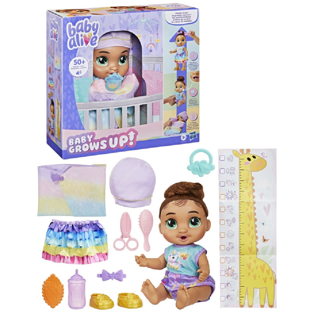 Baby Alive Bebê Cresce Sophia Morena - Hasbro