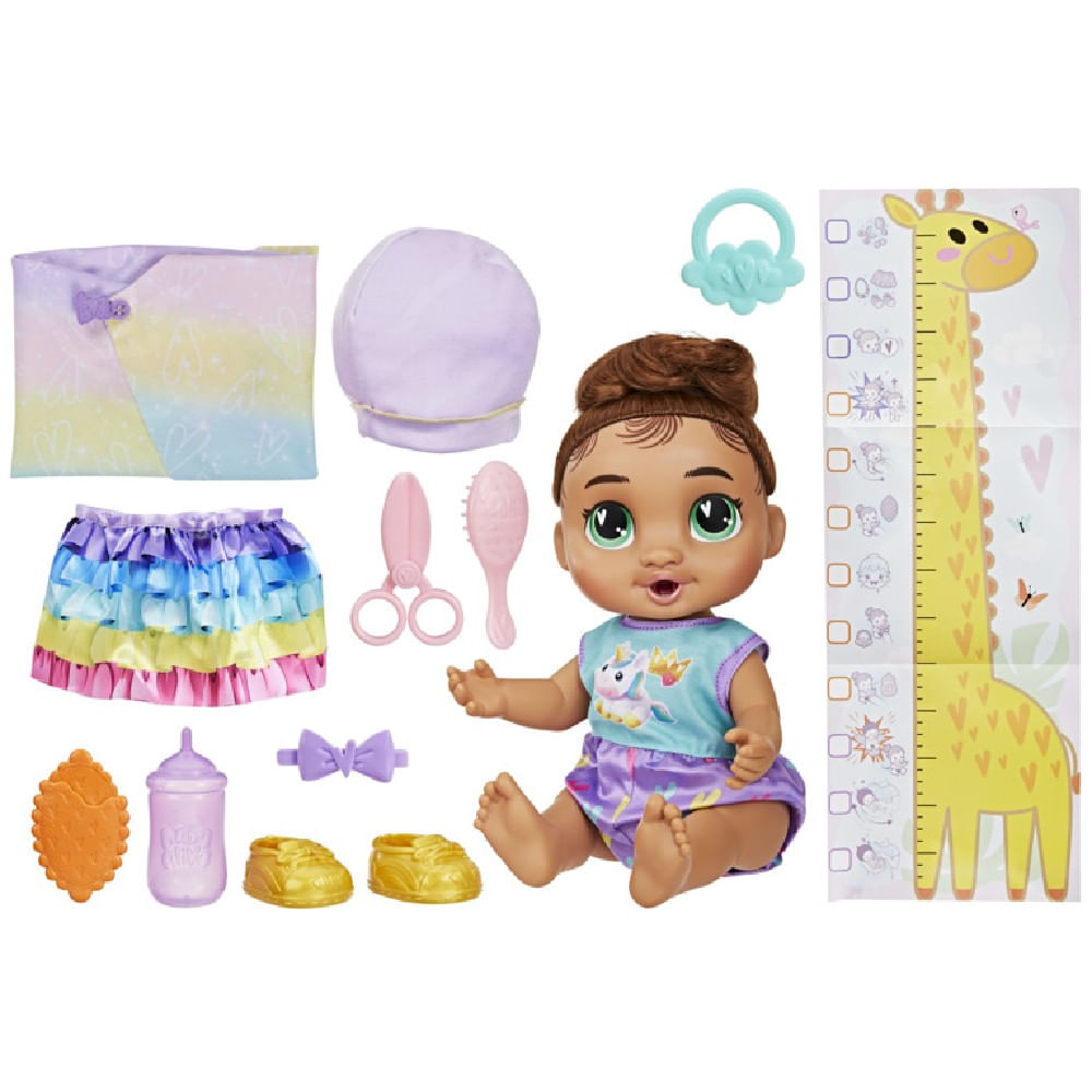 Baby Alive Bebê Cresce Sophia Morena - Hasbro - Imagem 2