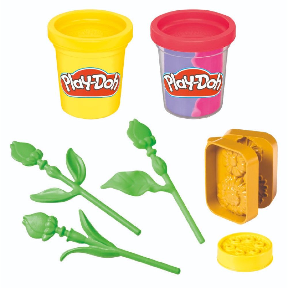 Play-Doh Massa Modelar Flores Girassóis e Margaridas - Hasbro - Imagem 2