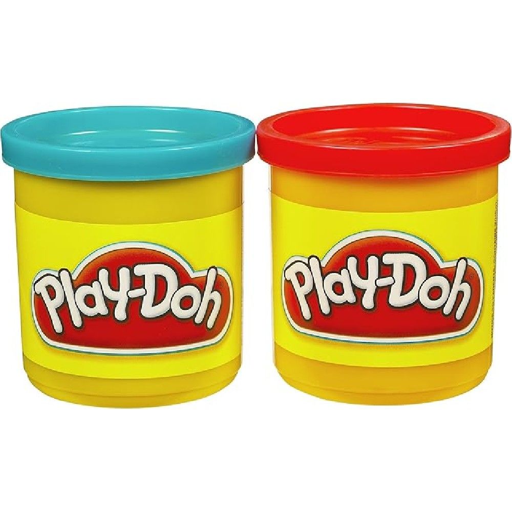 Play-Doh Massa de Modelar Azul e Vermelho - Hasbro - Imagem 2