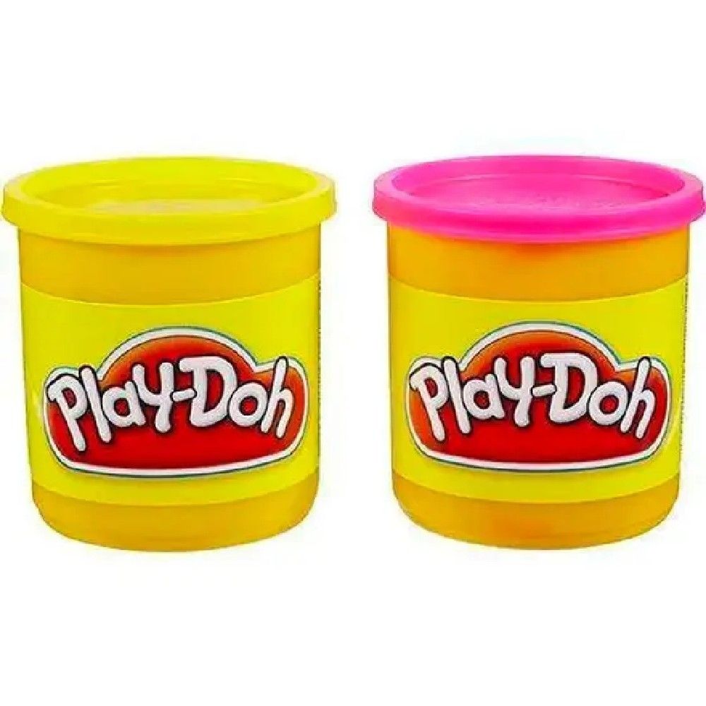 Play-Doh Massa de Modelar Rosa e Amarelo - Hasbro - Imagem 2